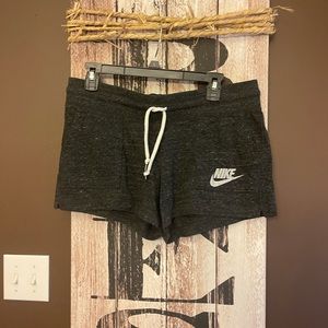 Nike women’s dark gray shorts.